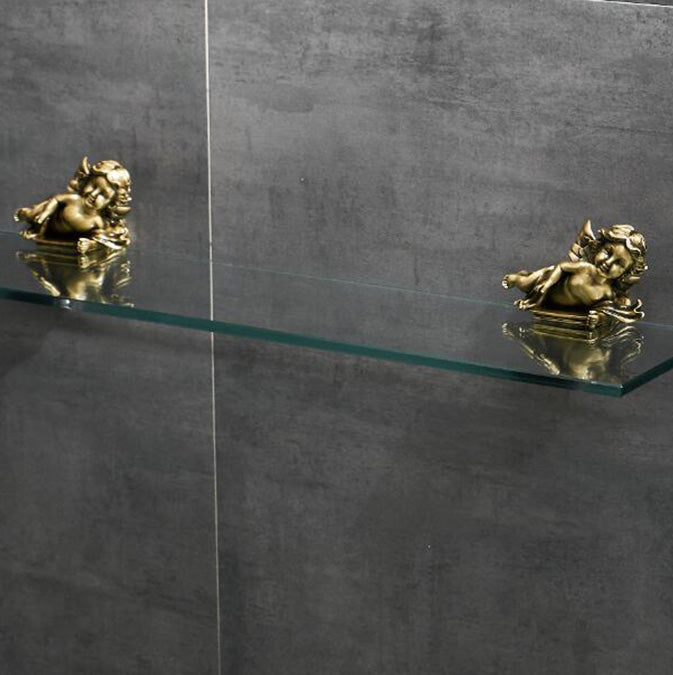 Angel Gold Bathroom Accessories Set