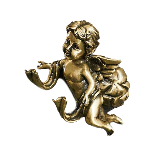 Angel Gold Bathroom Accessories Set