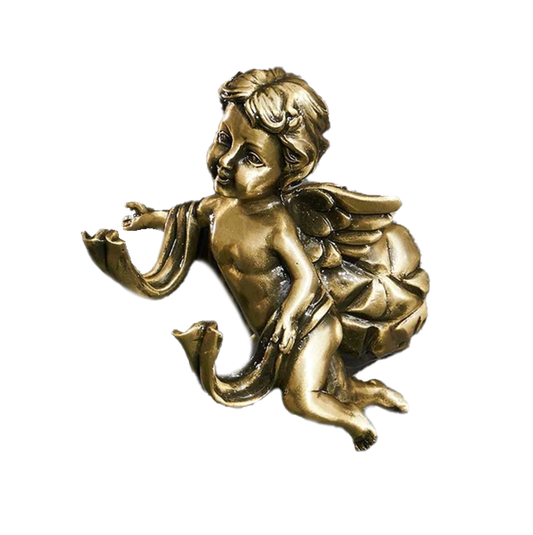 Angel Gold Bathroom Accessories Set