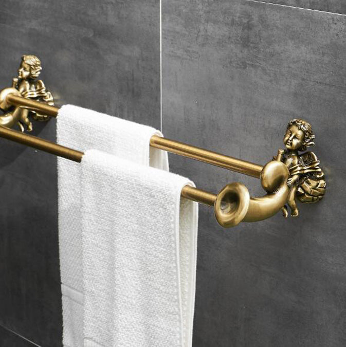 Angel Gold Bathroom Accessories Set