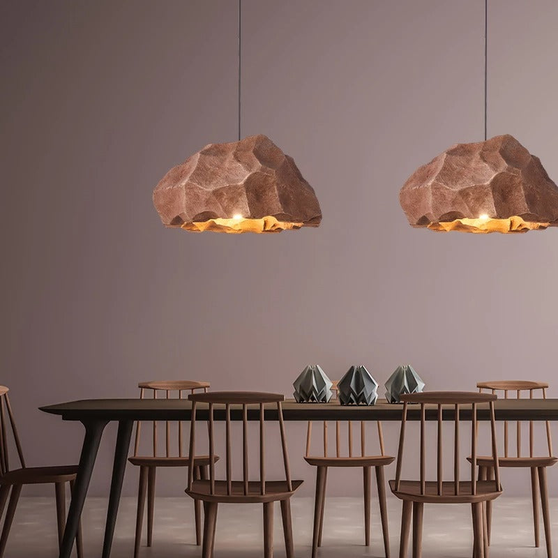 Agatha Rock Led Pendant Lights