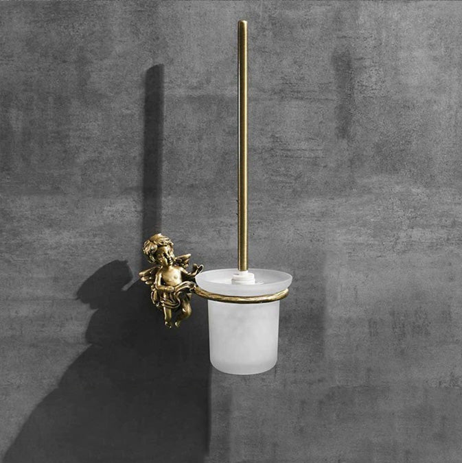 Angel Gold Bathroom Accessories Set