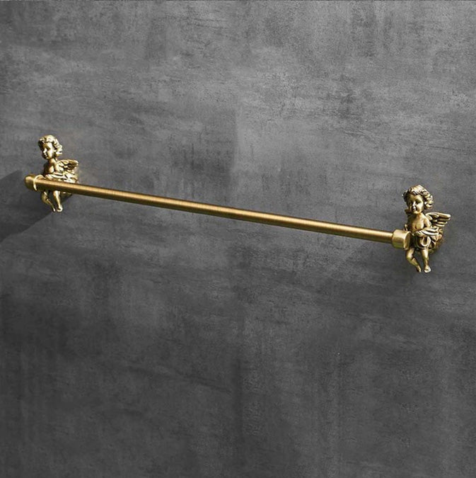 Angel Gold Bathroom Accessories Set